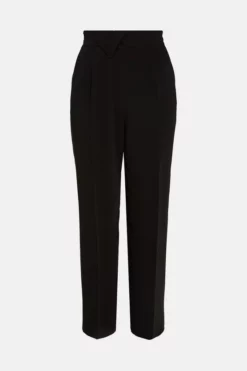 Budget ✔️ Karen Millen Essential Tailored Slim Leg Trousers 🎁 -Workwear Shop akk03909 black xl 3