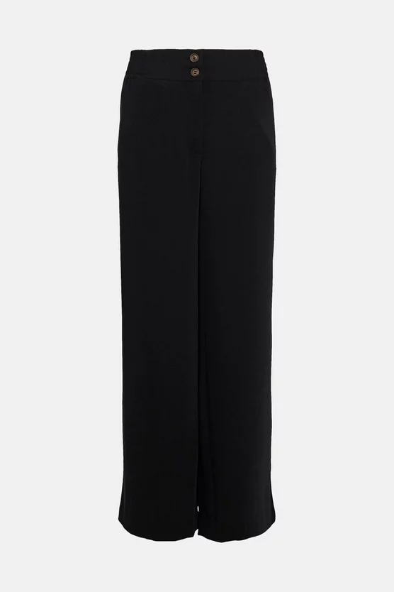 New ❤️ Karen Millen Essential Tailored Wide Leg Woven Trousers 🎉 2 New ❤️ Karen Millen Essential Tailored Wide Leg Woven Trousers 🎉 - Image 2
