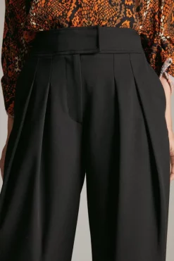 Deals 😍 Karen Millen Petite Clean Tailored Pleat Wide Leg Trouser 😍 7 Deals 😍 Karen Millen Petite Clean Tailored Pleat Wide Leg Trouser 😍 -Workwear Shop akk05802 black xl 1
