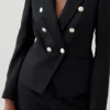Cheapest ⌛ Karen Millen Tailored Button Military Blazer 🤩