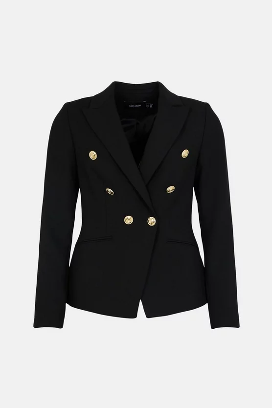 Cheapest โ Karen Millen Tailored Button Military Blazer ๐คฉ 4 Cheapest โ Karen Millen Tailored Button Military Blazer ๐คฉ - Image 4