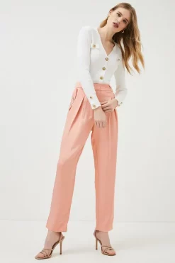 Coupon โ๏ธ Karen Millen Linen Mix Trousers ๐