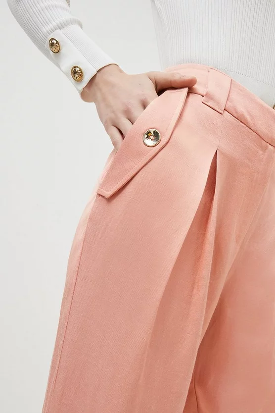 Coupon ✔️ Karen Millen Linen Mix Trousers 😉 2 Coupon ✔️ Karen Millen Linen Mix Trousers 😉 - Image 2