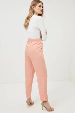Coupon ✔️ Karen Millen Linen Mix Trousers 😉 7 Coupon ✔️ Karen Millen Linen Mix Trousers 😉 -Workwear Shop akk96595 blush xl 2