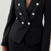 Wholesale 🧨 Karen Millen Tailored Button Military Blazer ⭐