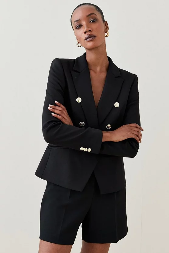 Wholesale 🧨 Karen Millen Tailored Button Military Blazer ⭐ 5 Wholesale 🧨 Karen Millen Tailored Button Military Blazer ⭐ - Image 5