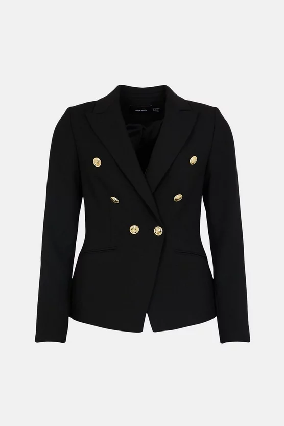 Wholesale 🧨 Karen Millen Tailored Button Military Blazer ⭐ 7 Wholesale 🧨 Karen Millen Tailored Button Military Blazer ⭐ - Image 7