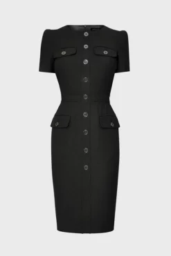 Best deal 🎉 Karen Millen Utility Midi 👗 Dress 🤩 -Workwear Shop akk98375 black xl 3