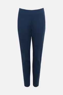 Wholesale ✔️ Karen Millen Compact Cotton Stretch Slim Leg Trouser 🔥 -Workwear Shop bkk02097 navy xl 3