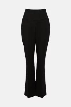 Deals ❤️ Karen Millen Compact Stretch High Waist Wide Leg Trouser ✨ 9 Deals ❤️ Karen Millen Compact Stretch High Waist Wide Leg Trouser ✨ -Workwear Shop bkk03644 black xl 3