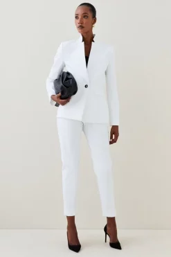 Best deal 🧨 Karen Millen Compact Bi Stretch Slim Leg Trouser ❤️