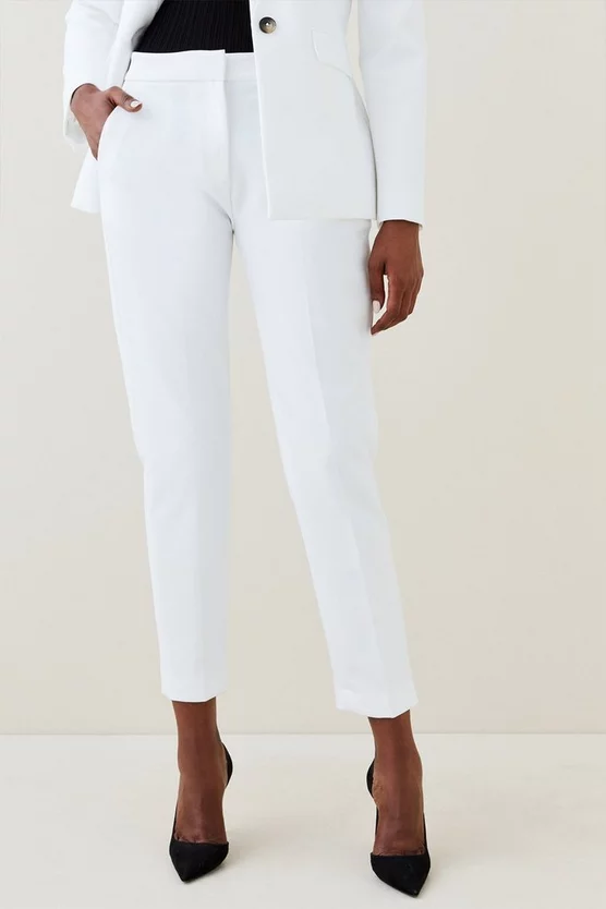 Best deal 🧨 Karen Millen Compact Bi Stretch Slim Leg Trouser ❤️ 2 Best deal 🧨 Karen Millen Compact Bi Stretch Slim Leg Trouser ❤️ - Image 2