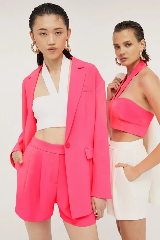 Best deal ๐ Karen Millen Soft Twill Tailored Short ๐งจ 1 Best deal ๐ Karen Millen Soft Twill Tailored Short ๐งจ