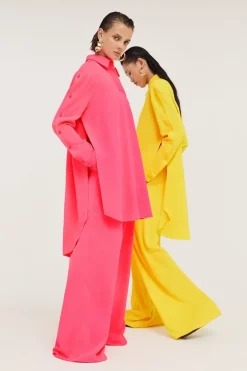 Flash Sale ⭐ Karen Millen Soft Twill Button Sleeve 👚 Shirt 🥰