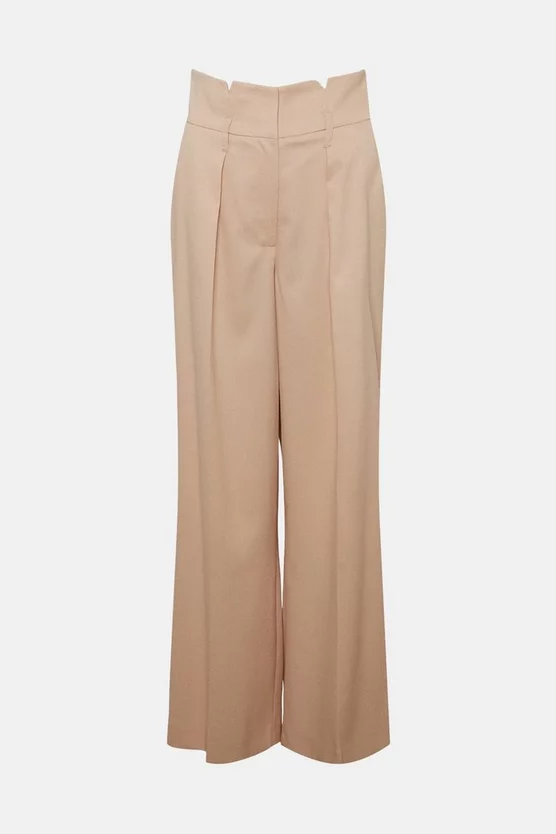 Cheap ๐งจ Karen Millen Relaxed Tailored High Waist Wide Leg Trousers ๐ 4 Cheap ๐งจ Karen Millen Relaxed Tailored High Waist Wide Leg Trousers ๐ - Image 4