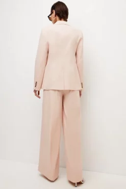 Cheap ๐งจ Karen Millen Relaxed Tailored High Waist Wide Leg Trousers ๐ 12 Cheap ๐งจ Karen Millen Relaxed Tailored High Waist Wide Leg Trousers ๐ -Workwear Shop bkk04711 blush xl 4