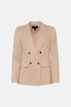 Best reviews of ❤️ Karen Millen Relaxed Tailored Double Breasted Jacket 💯 -Workwear Shop bkk04723 blush xl 3
