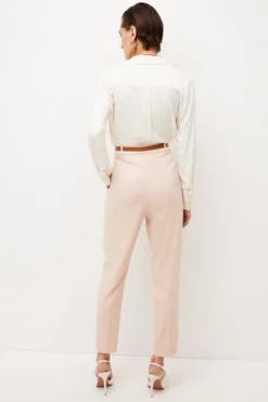 Best Sale ✔️ Karen Millen Relaxed Tailored Belted Slim Leg Trouser 💯 11 Best Sale ✔️ Karen Millen Relaxed Tailored Belted Slim Leg Trouser 💯 -Workwear Shop bkk04724 blush xl 2