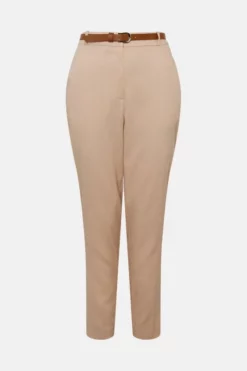 Best Sale ✔️ Karen Millen Relaxed Tailored Belted Slim Leg Trouser 💯 12 Best Sale ✔️ Karen Millen Relaxed Tailored Belted Slim Leg Trouser 💯 -Workwear Shop bkk04724 blush xl 3