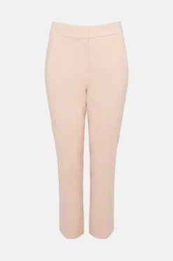 Brand new 🌟 Karen Millen Compact Stretch Tailored Capri Trousers 🔥 -Workwear Shop bkk04737 blush xl 3