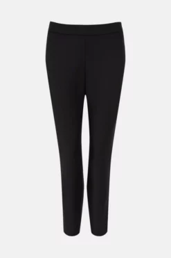 Flash Sale 😀 Karen Millen Petite Essential Techno Woven Crop Trouser 🔥 -Workwear Shop bkk04930 black xl 3
