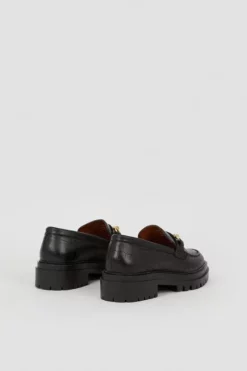 Brand new 🔥 Karen Millen Leather Croc Snaffle Loafer 🥰 -Workwear Shop bkk05551 black20croc xl 4