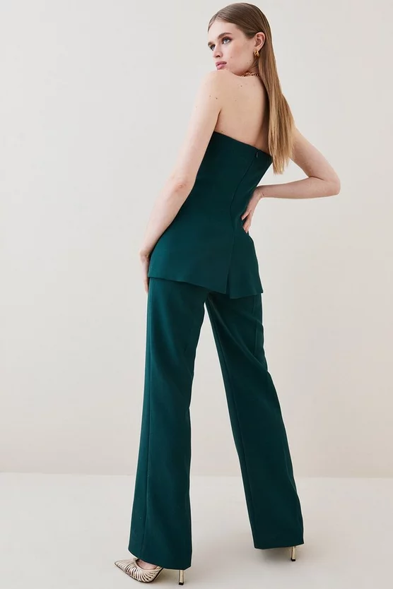 Flash Sale ⭐ Karen Millen Compact Stretch Button Bodice Jumpsuit ⌛ 3 Flash Sale ⭐ Karen Millen Compact Stretch Button Bodice Jumpsuit ⌛ - Image 3