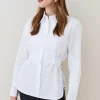 Top 10 🔔 Karen Millen Bib Tie Detail Tailored 👚 Shirt ✨