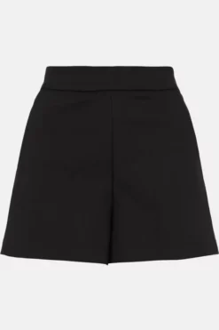 Best deal 😀 Karen Millen Essential Techno Woven Short 🛒 -Workwear Shop bkk05984 black xl 3
