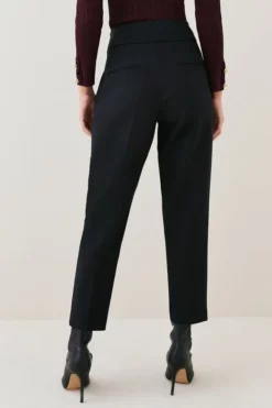 Coupon 🛒 Karen Millen Petite Compact Stretch Slim Leg Trouser 🎁 -Workwear Shop bkk06264 black xl 2