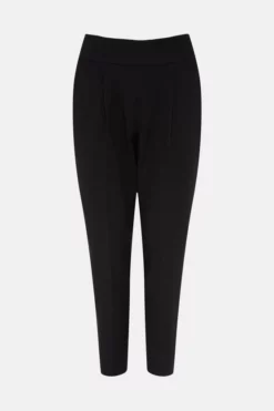 Coupon 🛒 Karen Millen Petite Compact Stretch Slim Leg Trouser 🎁 -Workwear Shop bkk06264 black xl 3
