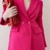 Hot Sale 🌟 Karen Millen Compact Stretch Double Breasted Blazer ✨