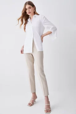 Flash Sale 🎉 Karen Millen Compact Essential Slim Leg Trouser 🔔