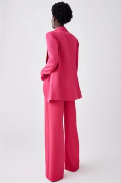 Best Sale 😀 Karen Millen Tall High Waist Wide Leg Tailored Trouser 🌟 10 Best Sale 😀 Karen Millen Tall High Waist Wide Leg Tailored Trouser 🌟 -Workwear Shop bkk07547 pink xl 4