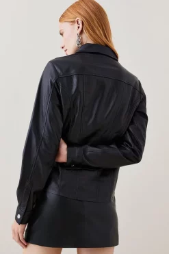 Brand new ๐ฅ Karen Millen Leather Corset ๐ Shirt โค๏ธ 13 Brand new ๐ฅ Karen Millen Leather Corset ๐ Shirt โค๏ธ -Workwear Shop bkk07631 black xl 5