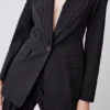 Cheapest 🧨 Karen Millen Pinstripe Single Breasted Blazer 🎉