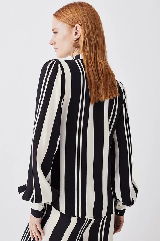 Best reviews of 🛒 Karen Millen Mixed Stripe Woven 👚 Shirt 👍 3 Best reviews of 🛒 Karen Millen Mixed Stripe Woven 👚 Shirt 👍 - Image 3