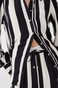 Best reviews of 🛒 Karen Millen Mixed Stripe Woven 👚 Shirt 👍 10 Best reviews of 🛒 Karen Millen Mixed Stripe Woven 👚 Shirt 👍 -Workwear Shop bkk09103 mono xl 4