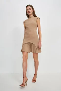 New ❤️ Karen Millen Military Tailored Mini 👗 Dress 🔥 -Workwear Shop womens black military tailored mini dress