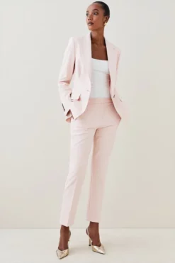 Coupon โ Karen Millen Tailored Stretch Slim Leg Trouser ๐ 9 Coupon โ Karen Millen Tailored Stretch Slim Leg Trouser ๐ -Workwear Shop womens blush tailored stretch slim leg trouser 1