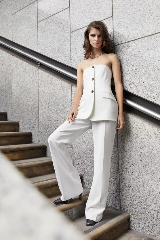 Flash Sale ⭐ Karen Millen Compact Stretch Button Bodice Jumpsuit ⌛ 7 Flash Sale ⭐ Karen Millen Compact Stretch Button Bodice Jumpsuit ⌛ - Image 7