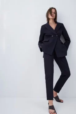 Promo 🔔 Karen Millen Cotton Snaffle Trim Wide Leg Trouser ⌛ 13 Promo 🔔 Karen Millen Cotton Snaffle Trim Wide Leg Trouser ⌛ -Workwear Shop womens ivory cotton snaffle trim wide leg trouser 1 1