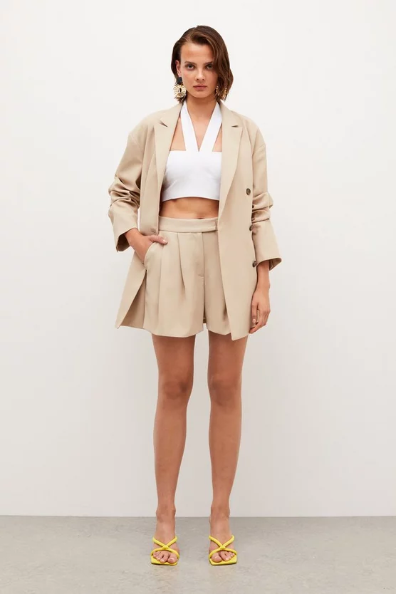 Best deal ๐ Karen Millen Soft Twill Tailored Short ๐งจ 8 Best deal ๐ Karen Millen Soft Twill Tailored Short ๐งจ - Image 8